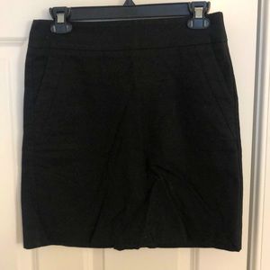 Black mini dress skirt